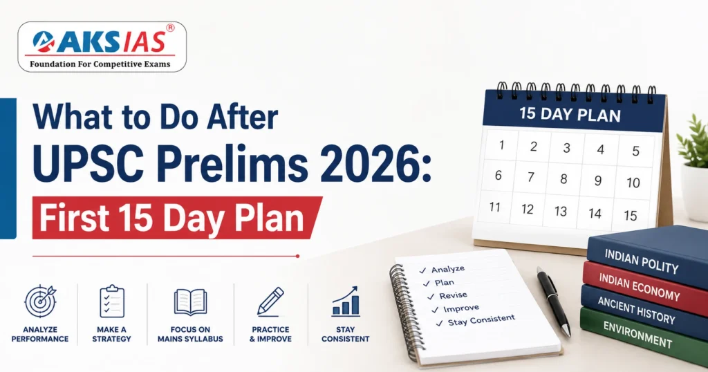 What to Do After UPSC Prelims 2026 First 15 Day Plan webp