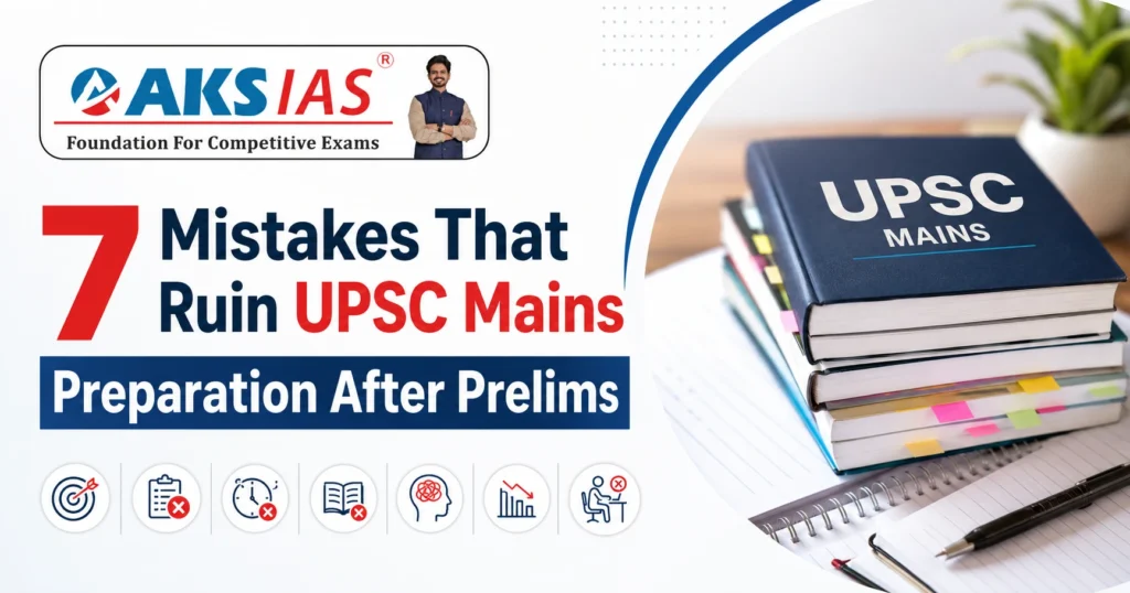 7 Mistakes That Ruin UPSC Mains Preparation After Prelims