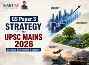 GS Paper 3 Strategy for UPSC Mains 2026: Economy, Environment & Security